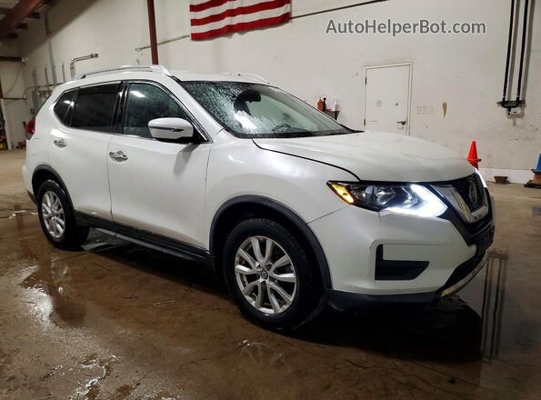 KNMAT2MVXJP596840 2018 NISSAN ROGUE White წინა მარჯვენა