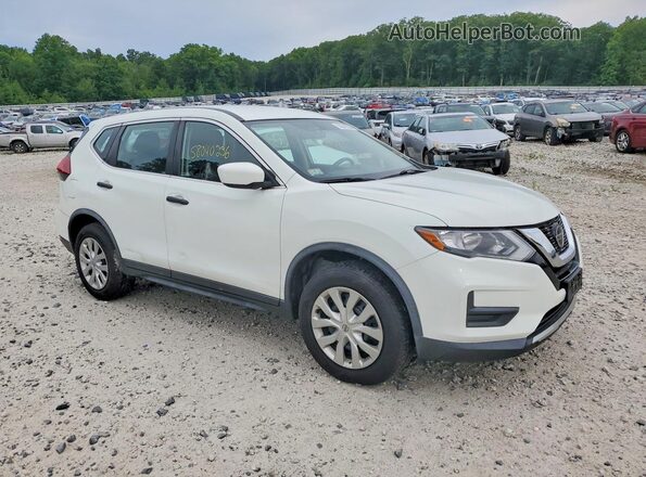 KNMAT2MVXJP602202 2018 NISSAN ROGUE White Przód prawy