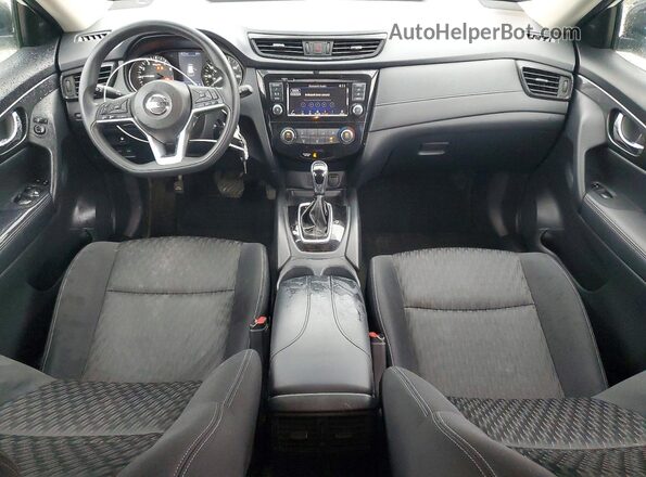 KNMAT2MVXJP602202 2018 NISSAN ROGUE White Widok deski rozdzielczej