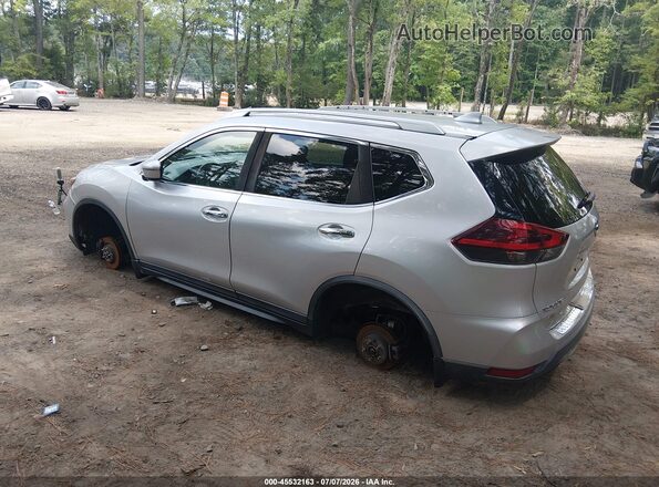 KNMAT2MVXJP603172 2018 NISSAN ROGUE Silver უკანა მარცხენა