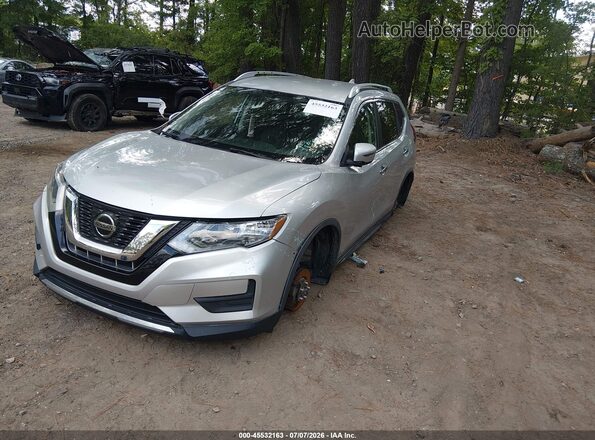 KNMAT2MVXJP603172 2018 NISSAN ROGUE Silver წინა ხედი