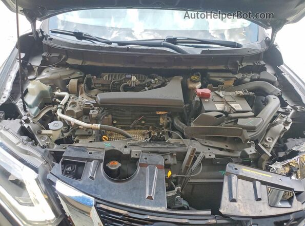 KNMAT2MVXJP620067 2018 NISSAN ROGUE Gray Շարժիչի բաժամունքի տեսք