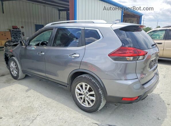 KNMAT2MVXJP620067 2018 NISSAN ROGUE Gray Հետևի ձախ