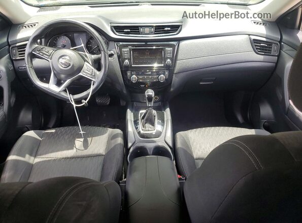 KNMAT2MVXJP620067 2018 NISSAN ROGUE Gray Առջևի վահանակի տեսք