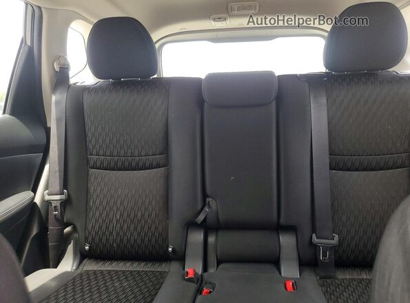 KNMAT2MVXJP620067 2018 NISSAN ROGUE Gray Հետևի նստատեղերի տեսք