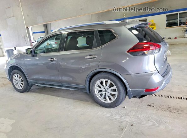 KNMAT2MVXJP621994 2018 NISSAN ROGUE Серый Задняя левая четверть