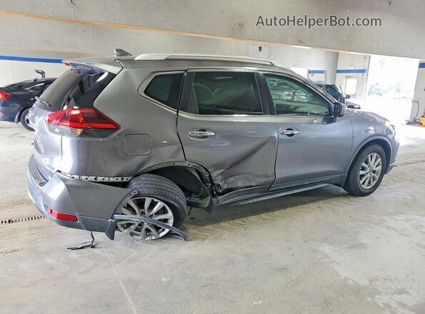 KNMAT2MVXJP621994 2018 NISSAN ROGUE Серый Задняя правая четверть