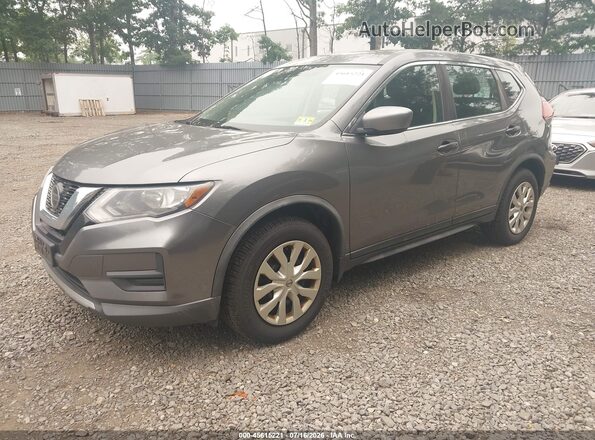 KNMAT2MVXKP527082 2019 NISSAN ROGUE Gray Передня ліва чверть