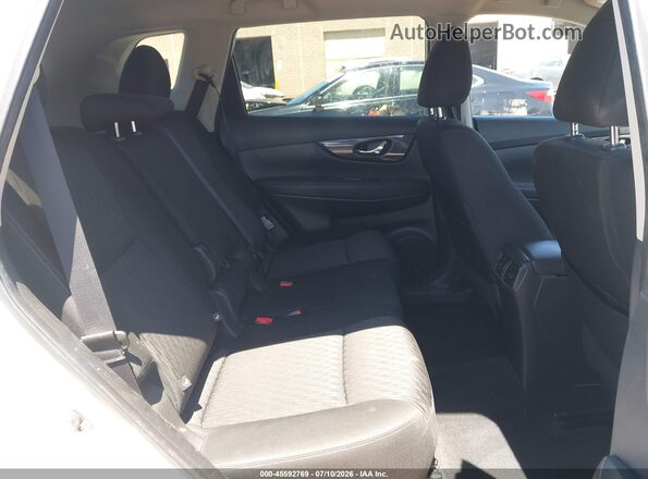 KNMAT2MVXKP536199 2019 NISSAN ROGUE White VIN კოდის სტიკერის ხედი