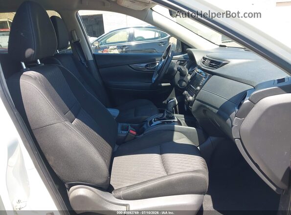 KNMAT2MVXKP536199 2019 NISSAN ROGUE White წინა სალონის ხედი