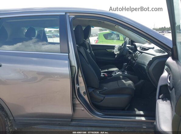 KNMAT2MVXLP508095 2020 NISSAN ROGUE Gray Widok wnętrza z przodu