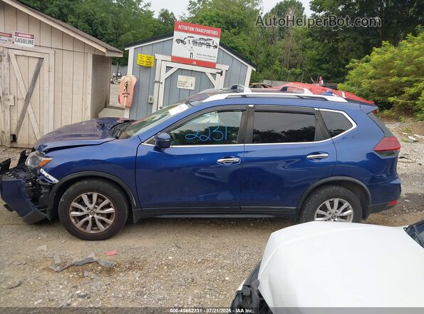 KNMAT2MVXLP524183 2020 NISSAN ROGUE Navy Панорамный вид салона 360°