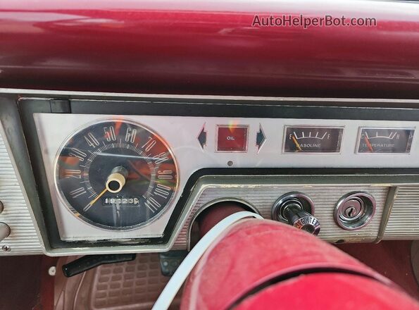 L445177382 1964 DODGE DART White Вид щитка приладів