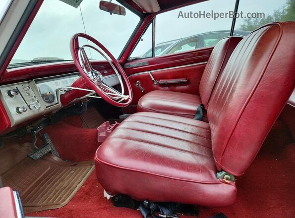 L445177382 1964 DODGE DART White Вид салону спереду