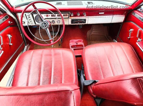 L445177382 1964 DODGE DART White Вид панелі приладів