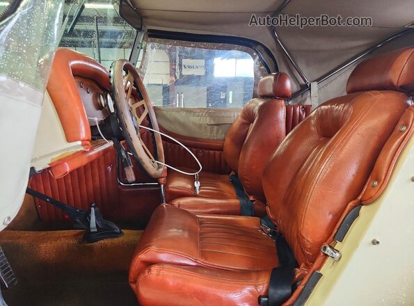 LC150147 1929 MERCEDES-BENZ REPLICA Tan Vista interior delantera