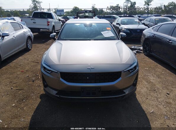 LPSED3KA1ML010390 2021 POLESTAR 2 Silver Вид задньої частини салону