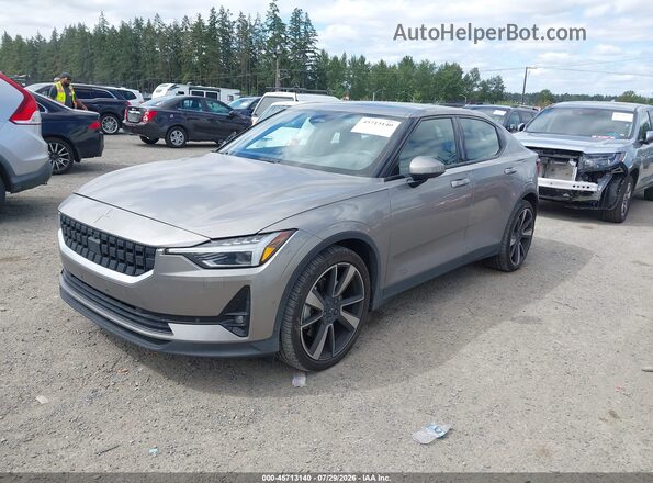 LPSED3KAXML010503 2021 POLESTAR 2 Серый Передняя левая четверть
