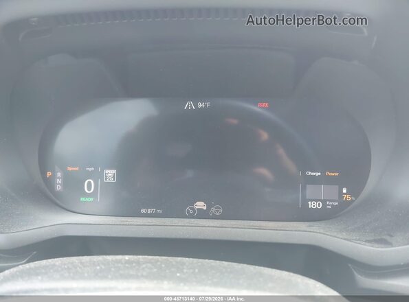 LPSED3KAXML010503 2021 POLESTAR 2 Серый Вид задних сидений