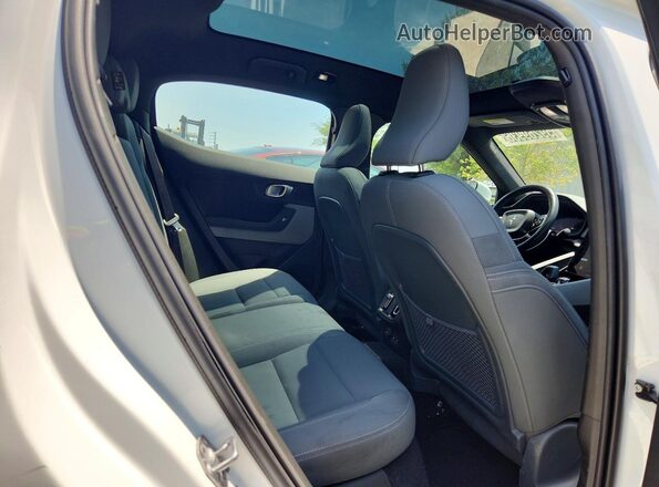 LPSED3KAXML015412 2021 POLESTAR 2 White Vista de los asientos traseros