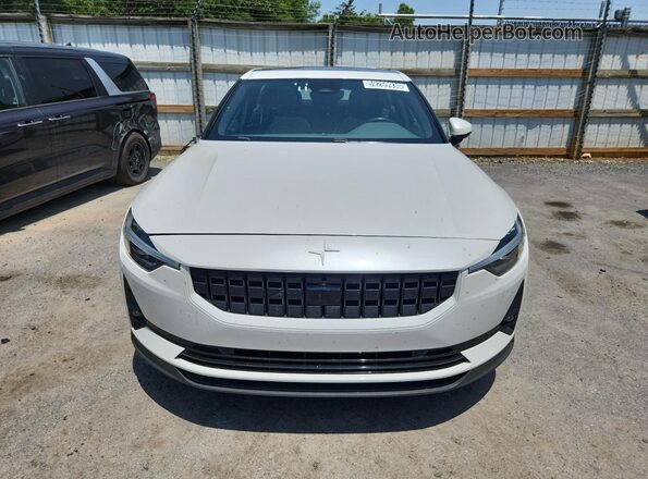 LPSED3KAXML015412 2021 POLESTAR 2 White Vista de la etiqueta del VIN