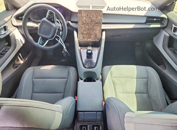 LPSED3KAXNL053868 2022 POLESTAR 2 Black წინა პანელის ხედი