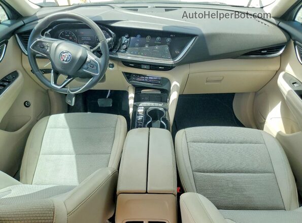 LRBAZLR41ND136346 2022 BUICK ENVISION White Առջևի վահանակի տեսք