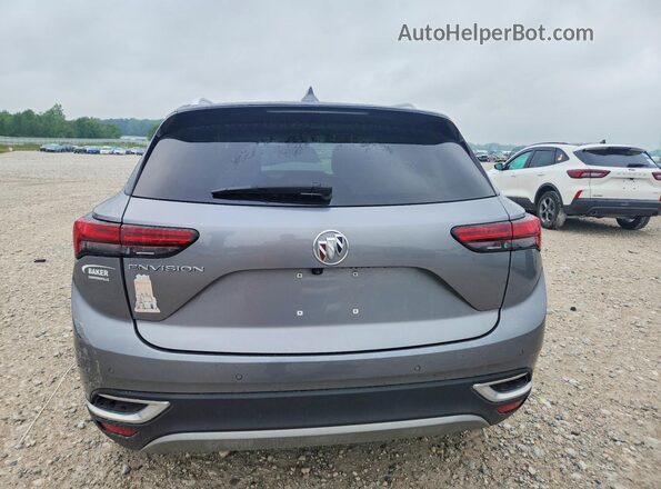 LRBAZLR42ND027622 2022 BUICK ENVISION Gray უკანა ხედი