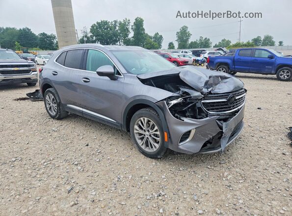 LRBAZLR42ND027622 2022 BUICK ENVISION Gray წინა მარჯვენა