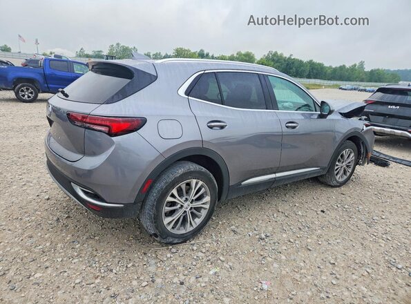 LRBAZLR42ND027622 2022 BUICK ENVISION Gray უკანა მარჯვენა