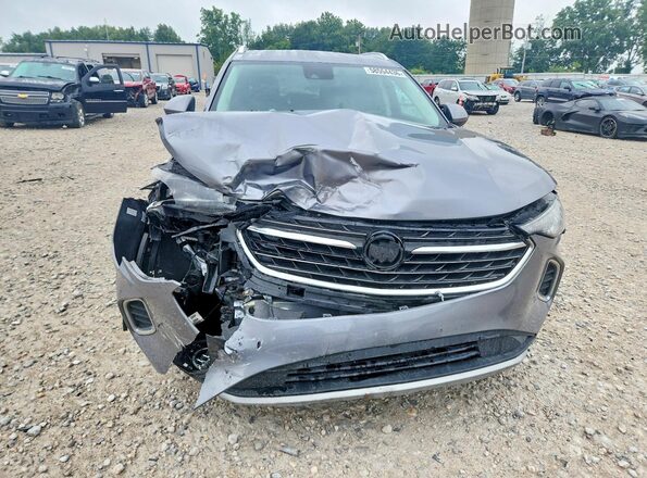 LRBAZLR42ND027622 2022 BUICK ENVISION Gray წინა ხედი