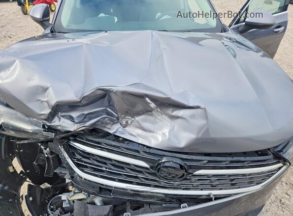 LRBAZLR42ND027622 2022 BUICK ENVISION Gray ძრავის განყოფილების ხედი