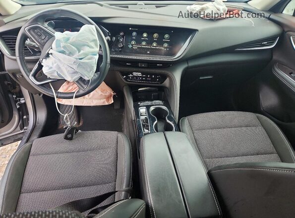 LRBAZLR42ND027622 2022 BUICK ENVISION Gray წინა პანელის ხედი