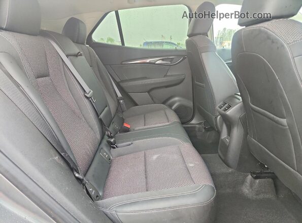 LRBAZLR42ND027622 2022 BUICK ENVISION Gray უკანა სალონის ხედი