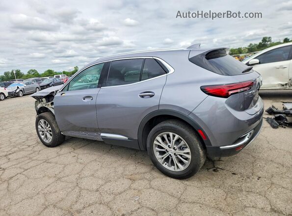 LRBAZLR42ND123928 2022 BUICK ENVISION Gray Հետևի ձախ