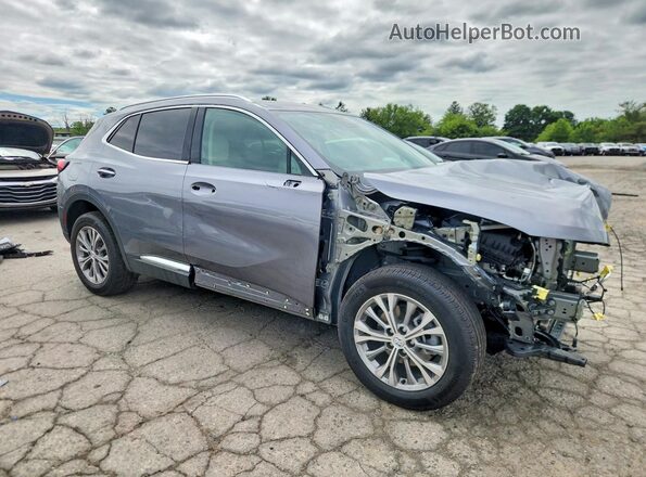 LRBAZLR42ND123928 2022 BUICK ENVISION Gray Առջևի աջ