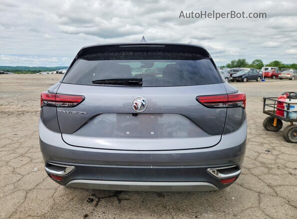 LRBAZLR42ND123928 2022 BUICK ENVISION Gray Հետևի տեսք