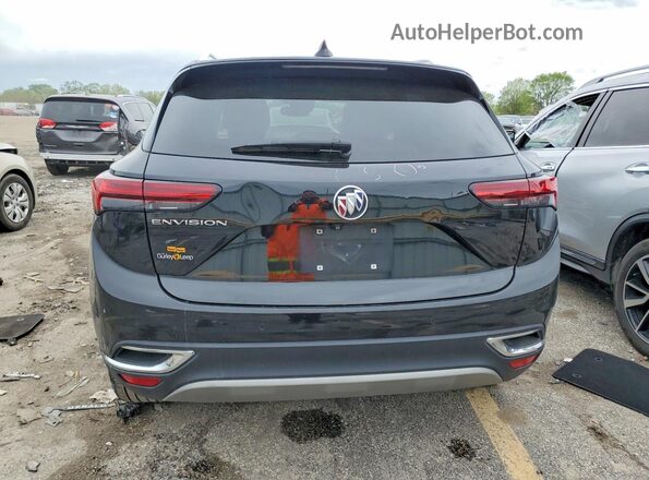 LRBAZLR43ND129690 2022 BUICK ENVISION Черный Вид сзади