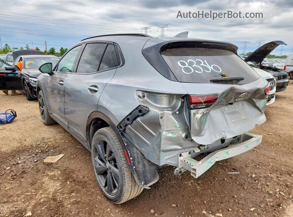 LRBAZLR43PD065122 2023 BUICK ENVISION Серый Задняя левая четверть