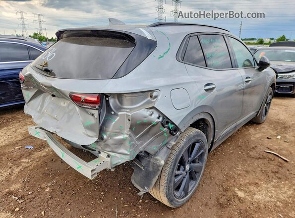 LRBAZLR43PD065122 2023 BUICK ENVISION Серый Задняя правая четверть