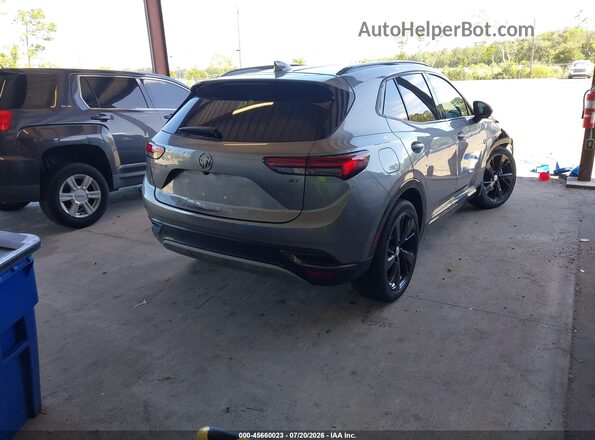 LRBAZLR45MD195849 2021 BUICK ENVISION Silver უკანა მარჯვენა