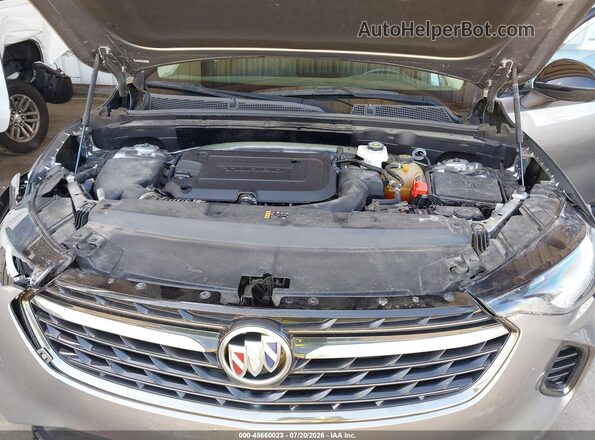 LRBAZLR45MD195849 2021 BUICK ENVISION Silver უკანა ხედი