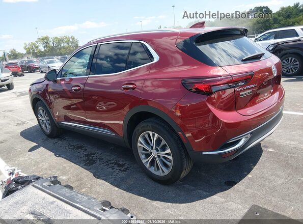 LRBAZLR46ND068738 2022 BUICK ENVISION Red Rear left