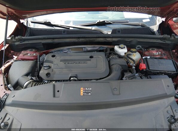 LRBAZLR46ND068738 2022 BUICK ENVISION Red Rear view