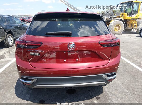LRBAZLR46ND068738 2022 BUICK ENVISION Red 