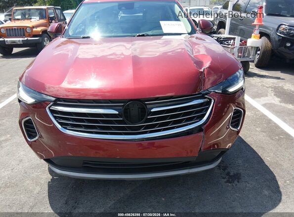 LRBAZLR46ND068738 2022 BUICK ENVISION Red Rear interior view