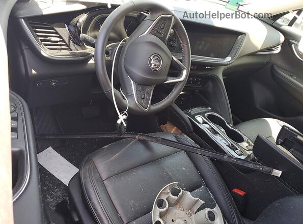 LRBAZLR46ND159010 2022 BUICK ENVISION White Vista del salpicadero