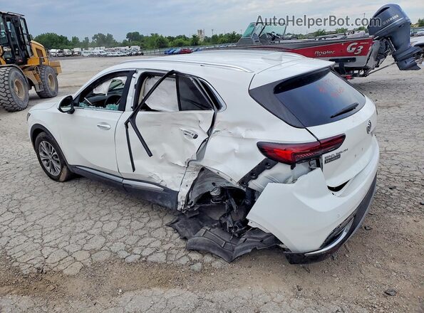 LRBAZLR46ND159010 2022 BUICK ENVISION White Trasero izquierdo