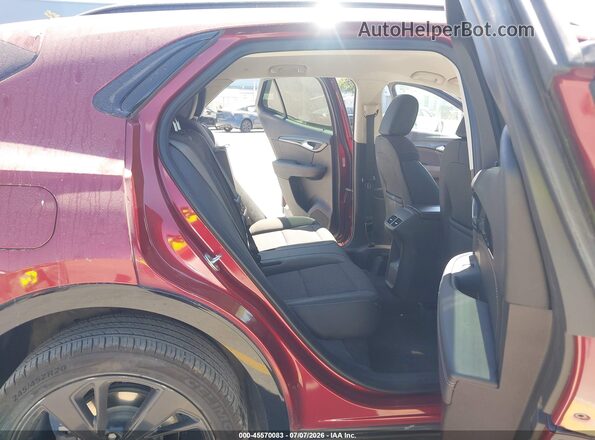 LRBAZLR47PD035931 2023 BUICK ENVISION Red Widok naklejki z numerem VIN