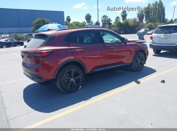 LRBAZLR47PD035931 2023 BUICK ENVISION Red Tył prawy